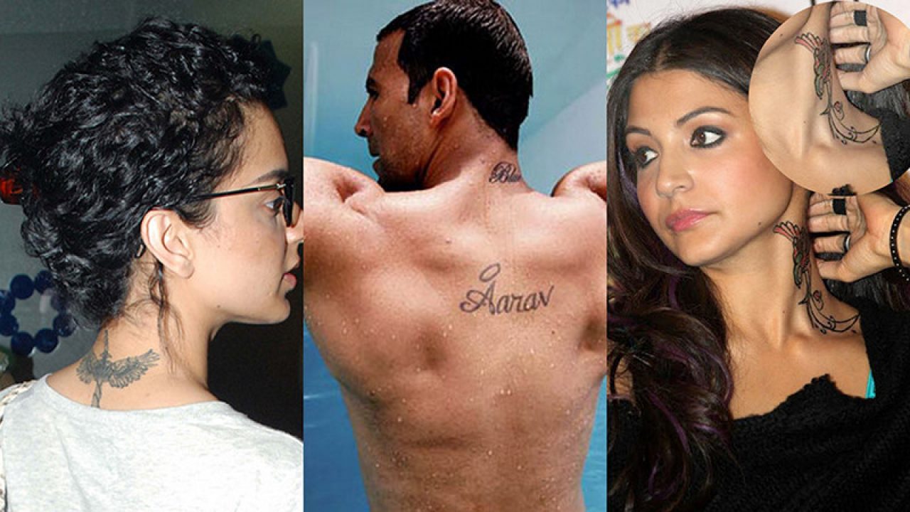 Bollywood Celebrity Tattoos That You Have Not Noticed  FashionPro  Celebrity  tattoos Bollywood celebrities Celebrities