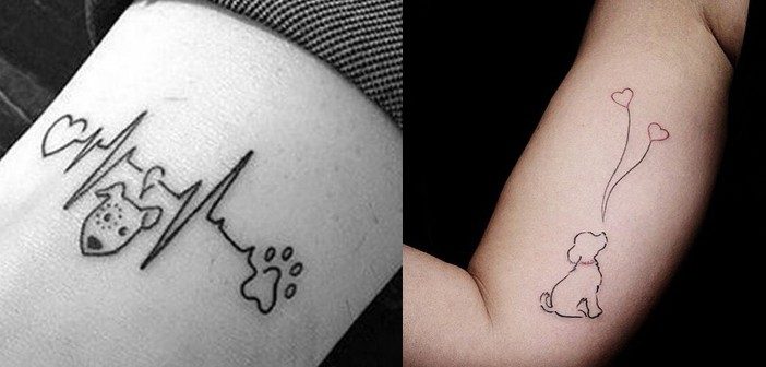 Adorable Tattoos to Celebrate Your Relationship With Your Four Legged Friend